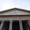 Foto: Particolare Superiore della Facciata - Pantheon  (Roma) - 15